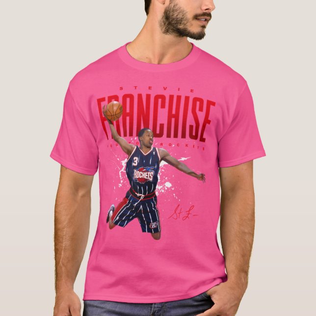 Camiseta Steve Francis Jogador de Basquete (Frente)