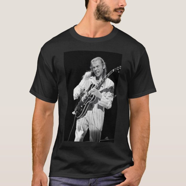 Camiseta Steve Howe - ABWH - Fotografia PB (Frente)