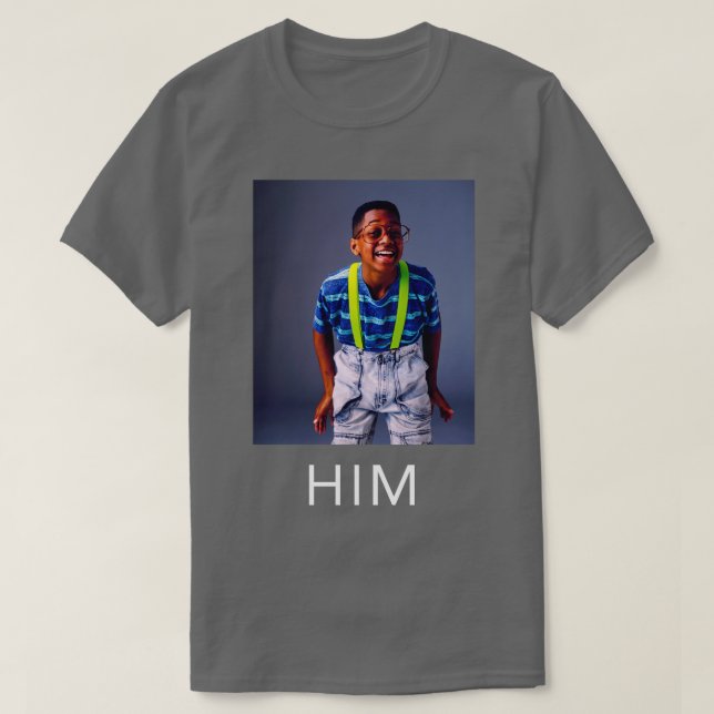Camiseta Steve Urkel HIM (Frente do Design)