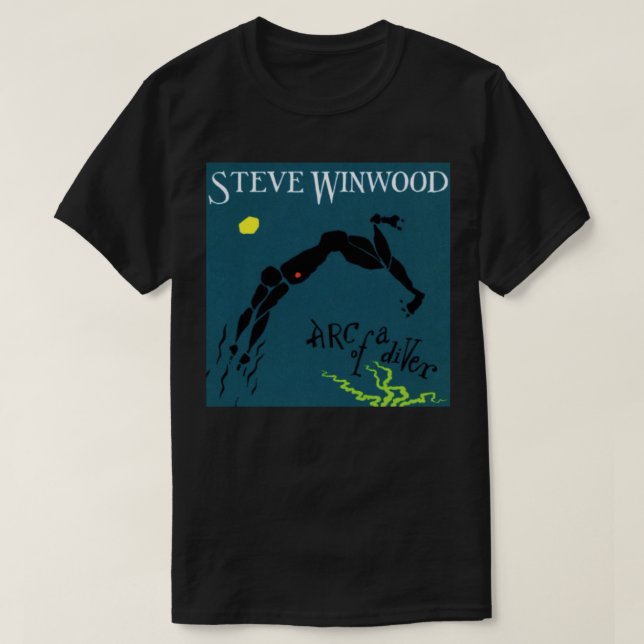 Camiseta Steve Winwood - English professional musician and  (Frente do Design)