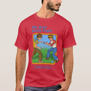 Camiseta Steven Rhodes Minha Primeira Briga de Faca Retro H