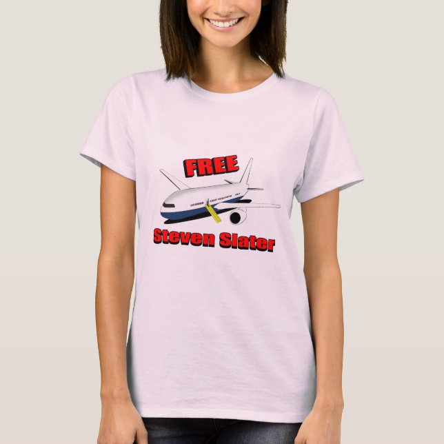 Camiseta steven slater livre (Frente)