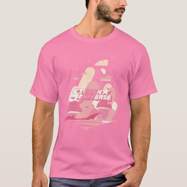 Camiseta Steven Universe | Cidade de Praia (Frente)