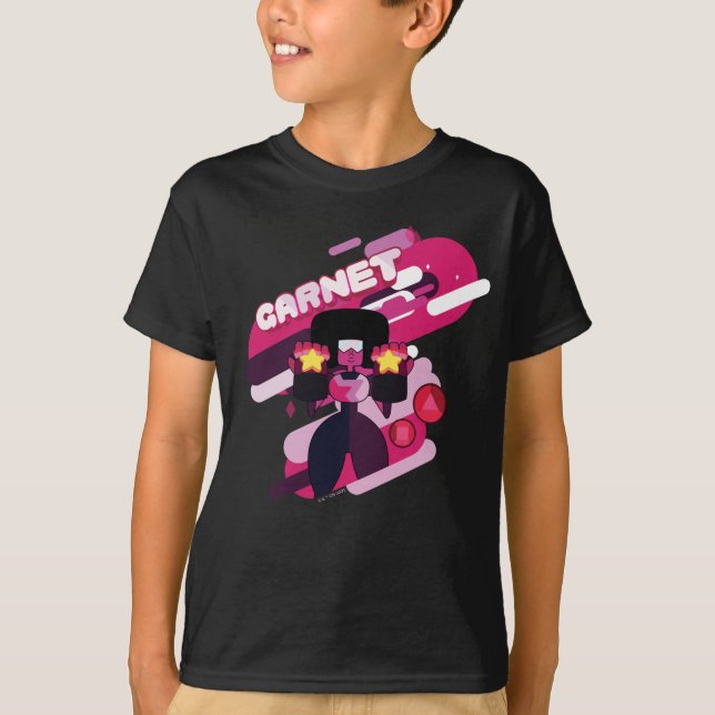 Camiseta Steven Universe | Gráfico de caracteres de rede (Frente)