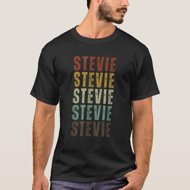 Camiseta Stevie Pattern Vintage Stevie (Frente)