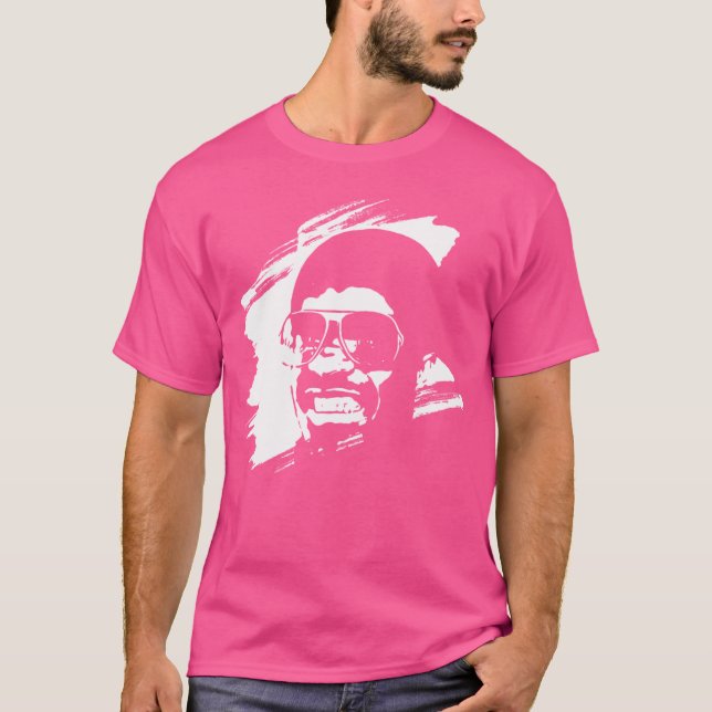 Camiseta Stevie Wonder (Frente)