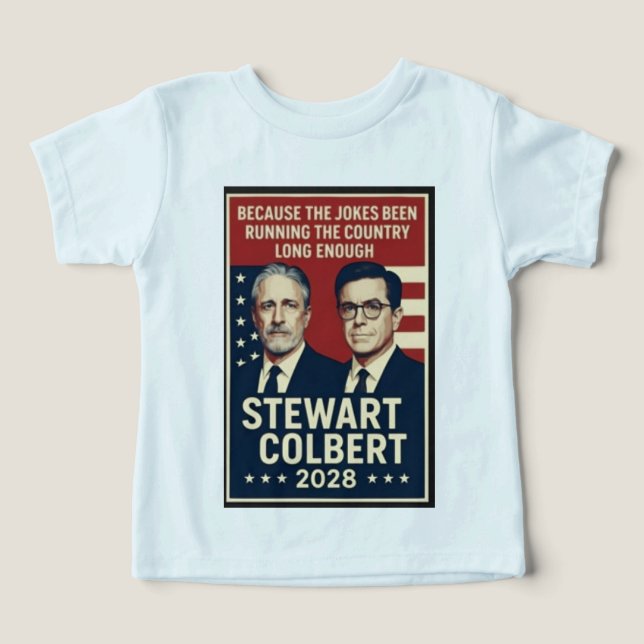 Camiseta Stewart/Colbert 2028 (Design frontal)