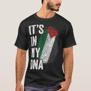 Camiseta STI NO MEU DNA Palestina Bandeira PIN