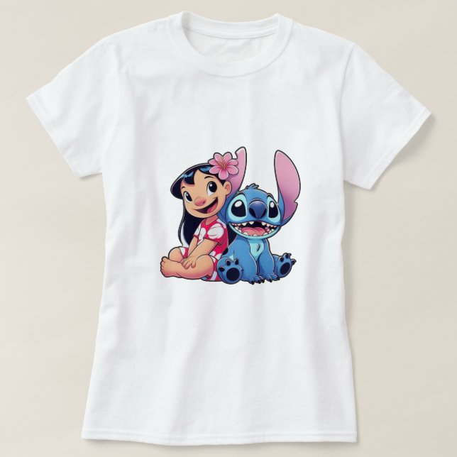 CAMISETA STICH (Frente do Design)