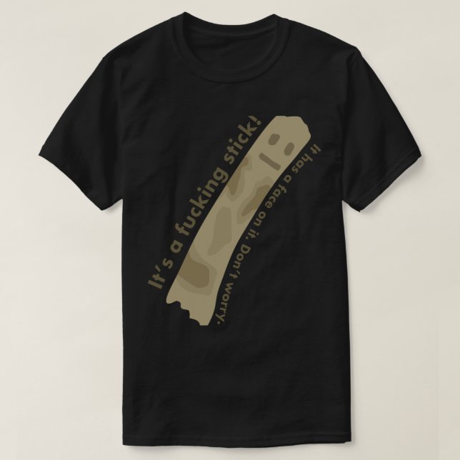 Camiseta Stick Idol (versão sem censura) (Frente do Design)