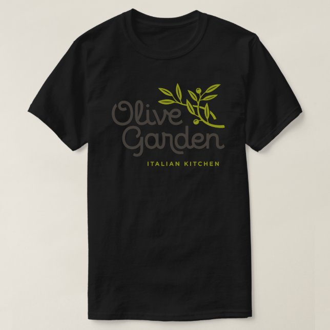 Camiseta Sticker.png do Resto do Olive Garden (Frente do Design)