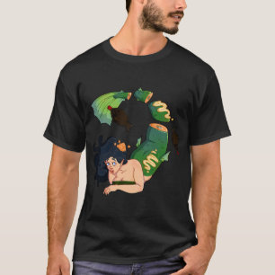 Camiseta Stickman Engraçado Sem Pesca Hoje Garotos de Figur