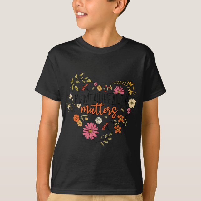 Camiseta Stigma Groovy Mental Health Problems Mental Aw (Frente)