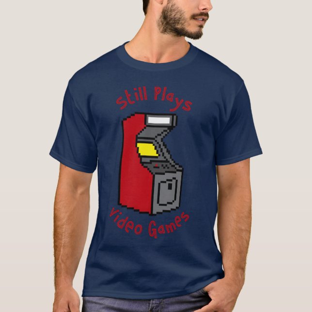 Camiseta Still Plays Video Games girl boy (Frente)