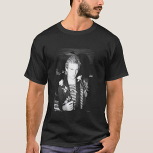 Camiseta Sting Com Rosas The Police Foto Por Allan Ballard