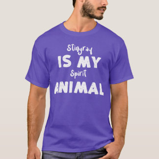 Camiseta Stingray É Meu Animal Espiritual família