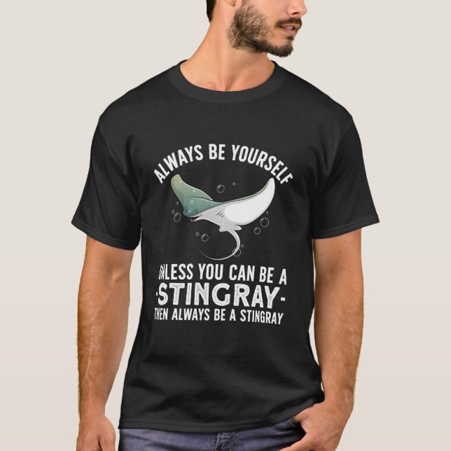 Camiseta Stingray For Sea Creature Stingray (Frente)