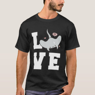 Camiseta Stingray Love Ocean Adventure Manta Ray Merging Va