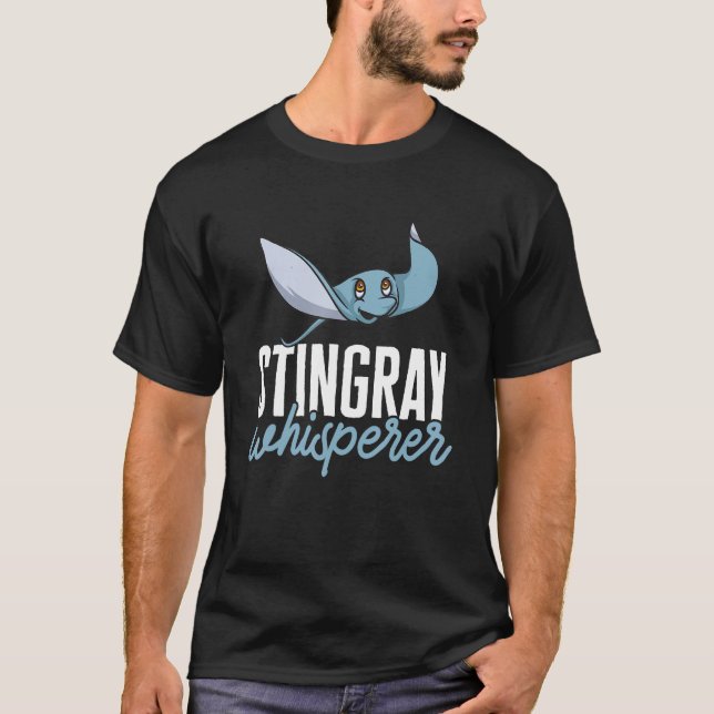 Camiseta Stingray Manta Ray Ocean Stingray Whisperer (Frente)