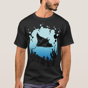 Camiseta Stingray Ocean Marine Life Biology Scuba Divisor S