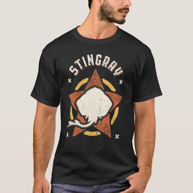 Camiseta Stingray Vintage Retro Classic Animal (Frente)