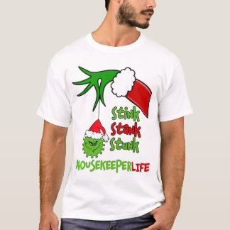 Camiseta Stink Stank Stunk Engraçado Natal