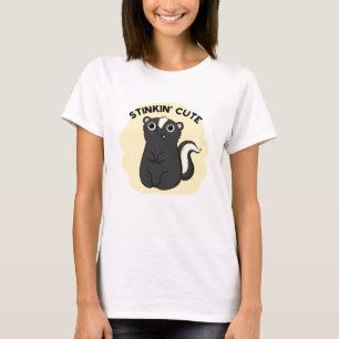 Camiseta Stinkin Bonito, Engraçado Pun Skunk