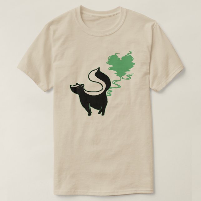 Camiseta Stinky Love Skunk (Frente do Design)