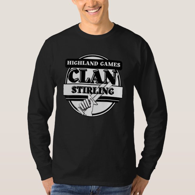 Camiseta Stirling Highland Games Scottish Clan (Frente)