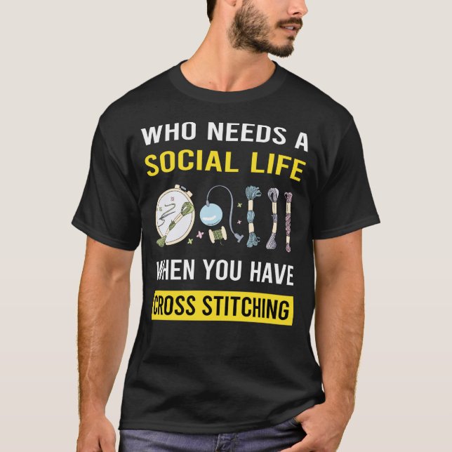 Camiseta Stitch da Vida Social (Frente)