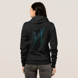 Camiseta Stitched Smoke Gothic Sweatshirt – Dark Art Hoodie
