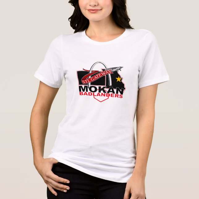 Camiseta STL Gateway Badlanders Centered (Frente)