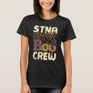 Camiseta Stna Nurse Boo Crew Stna Nurse Halloween Costumes