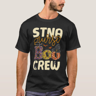 Camiseta Stna Nurse Boo Crew Stna Nurse Halloween Costumes