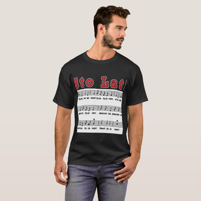 Camiseta Sto Lat! Música (Frente Completa)