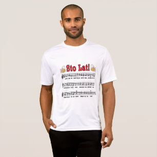 Camiseta Sto Lat! Música Com Cerveja Mugs