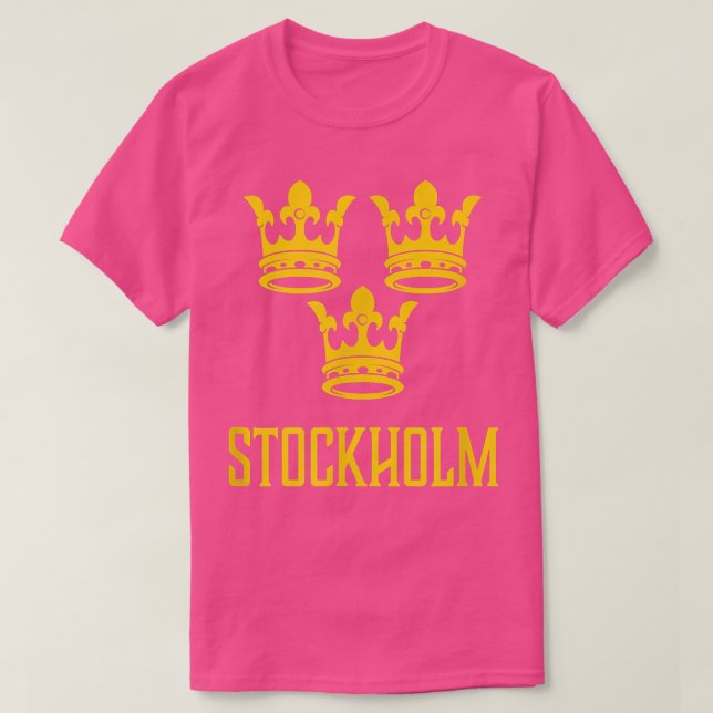Camiseta Stockholm, Sweden - Swedish Sverige217  (Frente do Design)