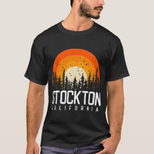 Camiseta Stockton Califórnia CA Vintage 70s 80s 90s Retrô