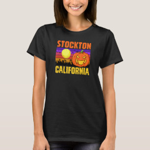Camiseta Stockton California Happy Halloween Party Local Ci