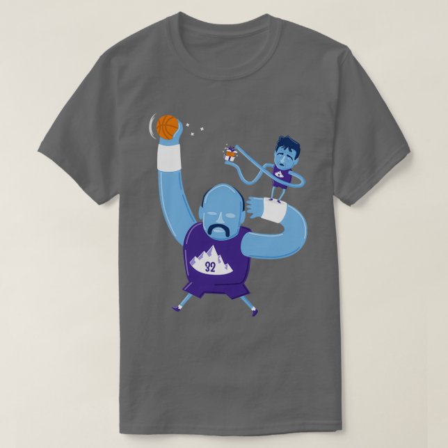 Camiseta Stockton para Malone (Frente do Design)