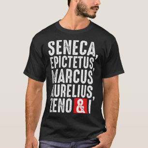 Camiseta Stoic Filósofos Sabedoria Cita Para Filosofia Ta