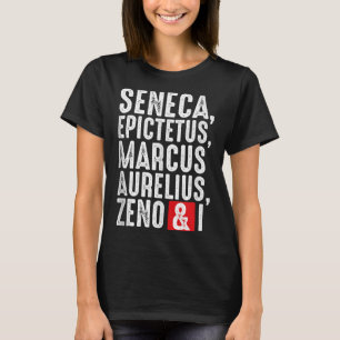 Camiseta Stoic Filósofos Sabedoria Cita Para Filosofia Ta