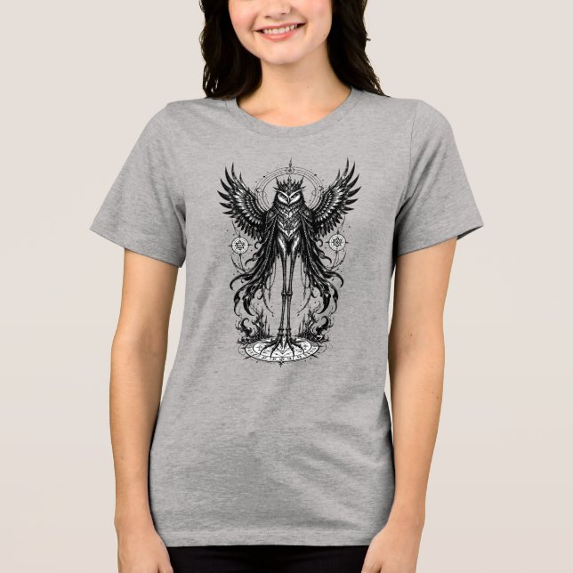 Camiseta Stolas O Rei Coruja Desperta (Frente)