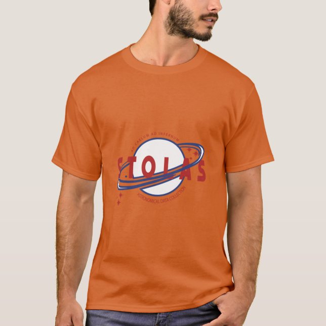 Camiseta Stolas vermelho branco e azul menino (Frente)