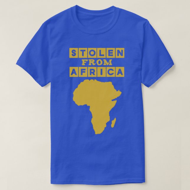Camiseta Stolen from AfricaTShirt (Frente do Design)