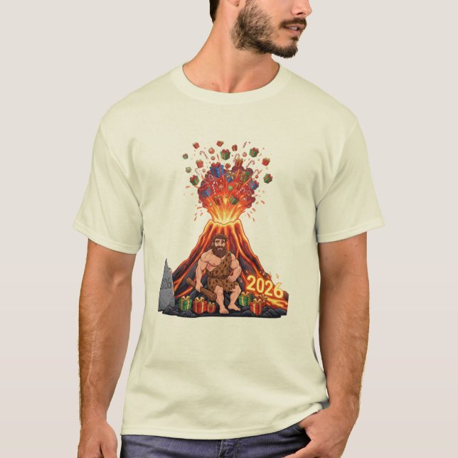 Camiseta Stone Age Christmas 2026 (Frente)