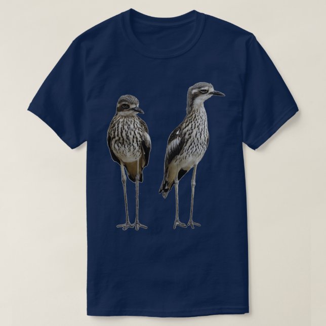Camiseta Stone Curlews Creeping (Frente do Design)