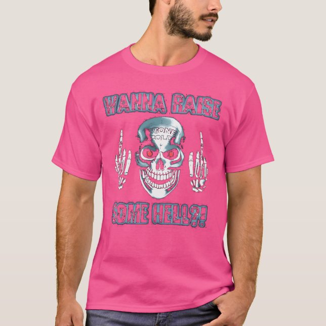 Camiseta Stone Fold Wanna Levanta Um Inferno (Frente)