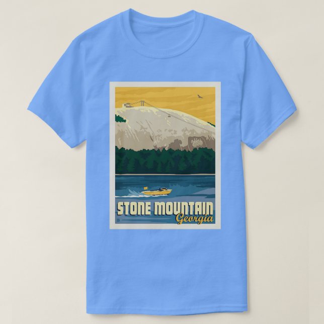 Camiseta Stone Mountain Georgia TS (Frente do Design)