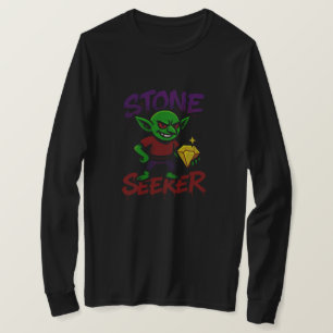Camiseta Stone Seeker - Fantasy Goblin   APENAS PRETO